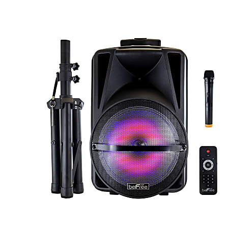 BeFree Sound Bluetooth® Rechargeable Portable Wireless PA Party