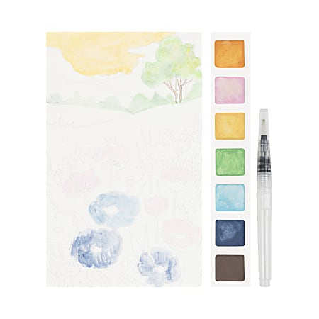 Brea Reese: Watercolor Bookmark Pad - Holiday Cheer - Compact...