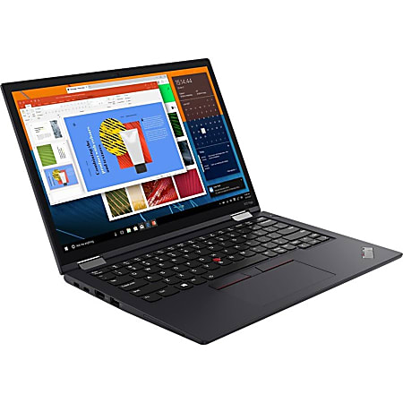 Lenovo ThinkPad X13 Yoga Gen 2 20W80036US 13.3" Touchscreen 2 in 1 Laptop - WUXGA - 1920 x 1200 - Intel Core i7 11th Gen i7-1165G7 Quad-core2.80 GHz - 16 GB  - 512 GB SSD - Black - Windows 10 Pro - Intel Iris Xe Graphics