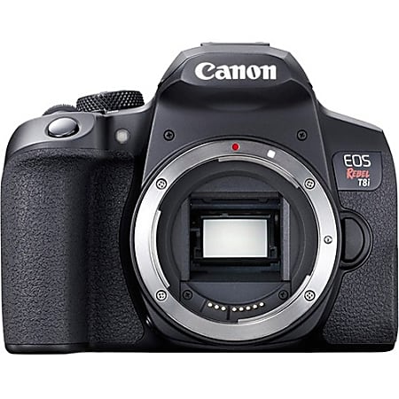 Canon EOS Rebel T8i 24.1 Megapixel Digital SLR Camera Body Only - Autofocus - 3" Touchscreen LCD - SLR Viewfinder - 3924C001