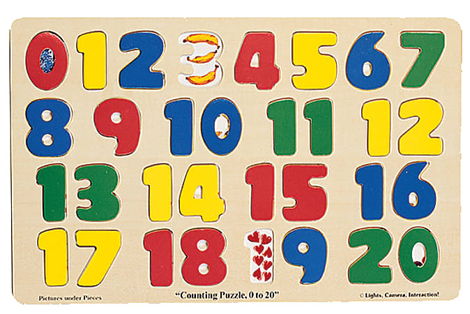 Melissa & Doug Numbers 0-20 Puzzle