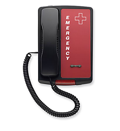 Scitec Aegis-08 Series Corded Phone, Red, 80123