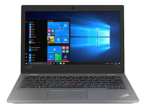 Lenovo® ThinkPad® L390 Laptop, 13.3" Screen, 8th Gen Intel® Core™ i3, 4GB Memory, 128GB Solid State Drive, Windows® 10 Professional, 20NR000HUS