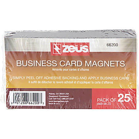 Promotional Jumbo Business Card Magnets (0.03 Thick, 4.75 x 2.75)
