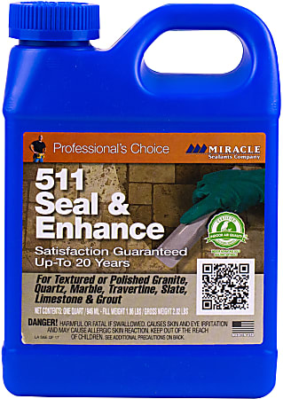 Miracle Sealants 511 Seal & Enhance, 16 Oz, Case Of 6 Bottles