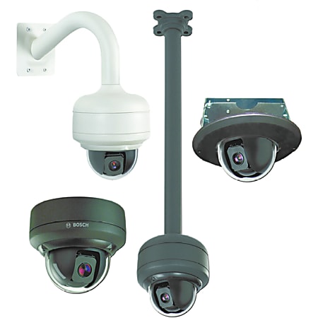 Bosch AutoDome Easy II VEZ-221-IWTEIVA Network Camera - 704 x 480 - 10x Optical - EXview HAD CCD - Fast Ethernet