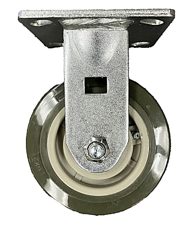 CSL Poly Caster, Rigid, 5", Gray, 1 Caster