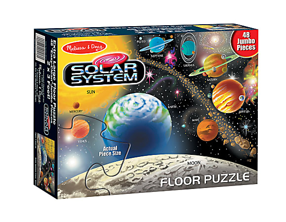 Melissa & Doug 48-Piece Solar System Floor Puzzle