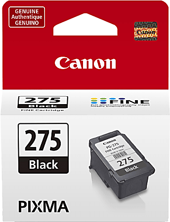 Canon® PG-275 Black Ink Cartridge, 4982C001