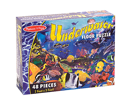Melissa & Doug 48-Piece Underwater Floor Puzzle