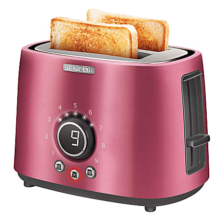 Sencor STS6053VT 2-Slot Toaster With Rack, Red