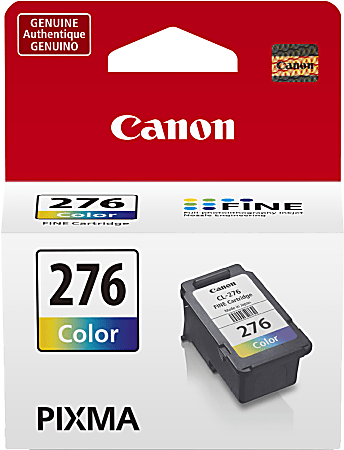 Canon® CL-276 Tri-Color Ink Cartridge, 4988C001