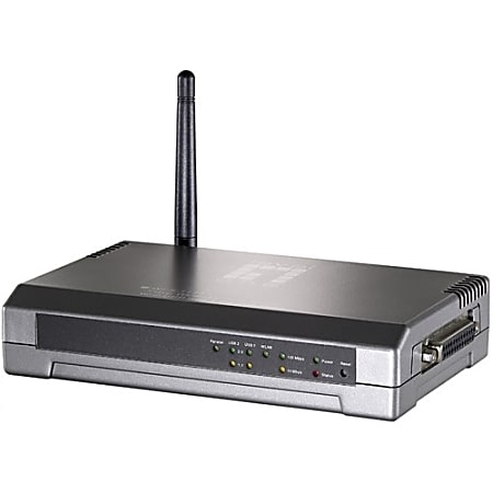 LevelOne WPS-1133 Print Server with Multi-Port