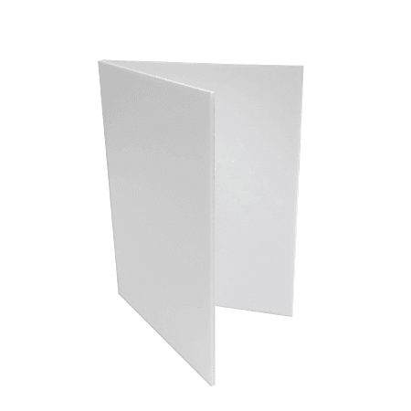 Royal Brites Book-Fold Foam Board, 12" x 18", White