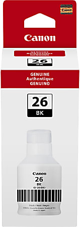 Canon® GI-26 High-Yield Black Ink Bottle, 4409C001