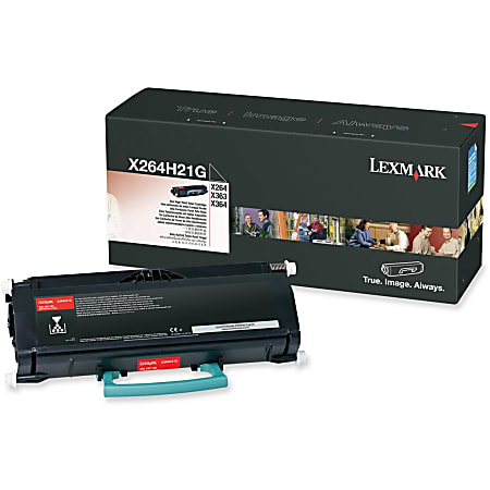 X264H21G High-Yield Toner, 9,000 Page-Yield, Black X264H21G High-Yield Toner, 9,000 Page-Yield, Black