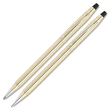 Cross® Gold-Filled Pen/Pencil Set