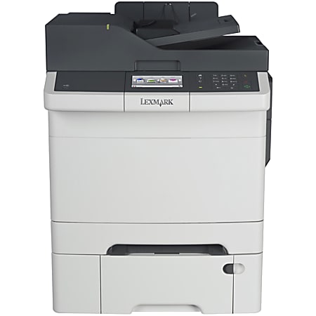 Lexmark™ Color Laser All-In-One Printer, Scanner, Copier And Fax, CX410dte