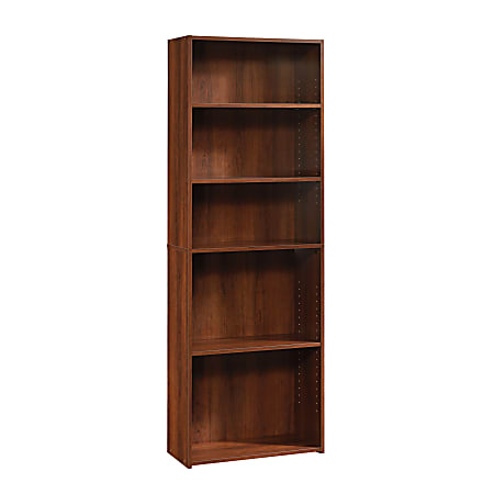 Sauder® Beginnings 72"H 5-Shelf Bookcase, Brook Cherry