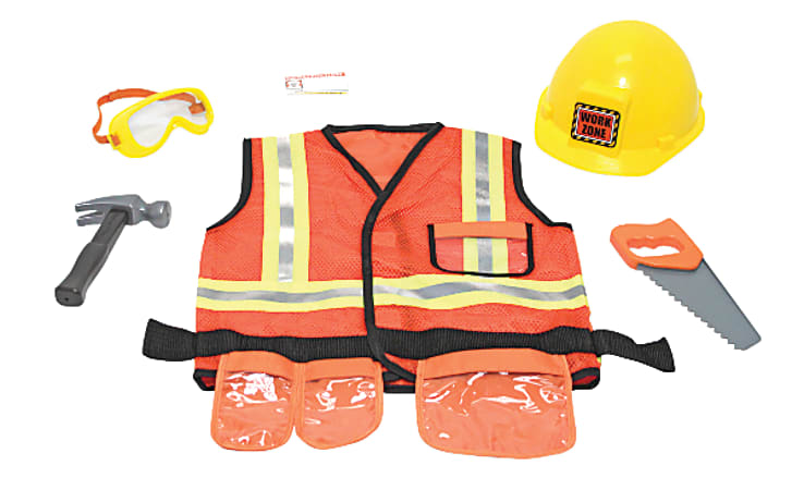 Melissa Doug Construction Worker Role Play Costume Set ODP Business Solutions