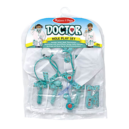 Melissa & Doug Doctor Role Play Costume Set