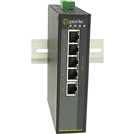 Perle IDS-105G-S2ST40 - Industrial Ethernet Switch - 6 Ports - 10/100/1000Base-T, 1000Base-EX - 2 Layer Supported - 07010890