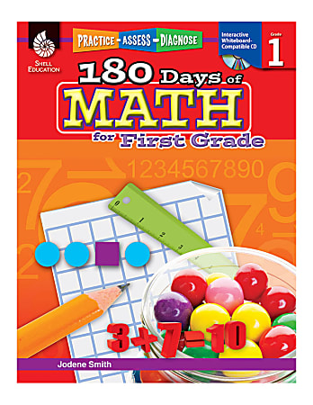 Shell Education 180 Days of Math Practice, Grade 1