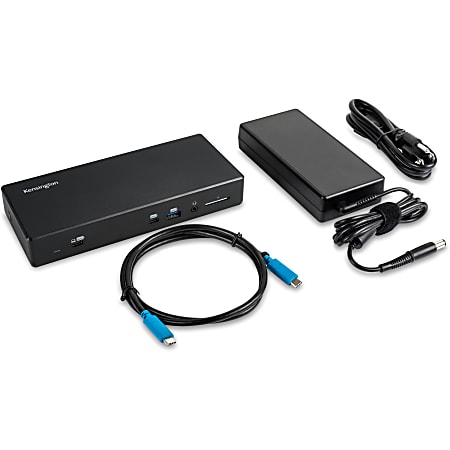 Kensington SD4855P Docking Station - for Notebook/Monitor - 100 W - USB Type C - 4K - 6x USB Ports - 5x USB Typ - K33575NA