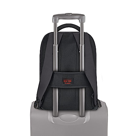Solo Stealth Backpack With 15.6 Laptop Pocket BlackRed Office Depot