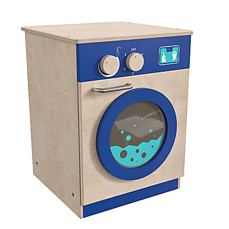 Wooden kids washing machine top