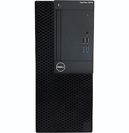 Dell™ Optiplex 3050 Refurbished Desktop, Intel® Core™ i5, 16GB Memory, 256GB Solid State Drive, Windows® 10, RF610659