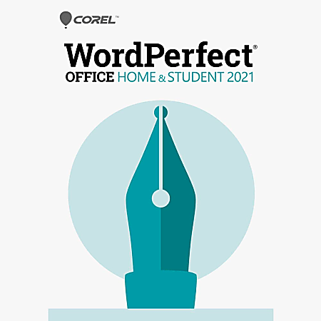WordPerfect Office 2021 Home and Student  License  1 user  ESD  Win  English, French