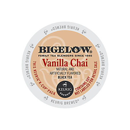 Bigelow Vanilla Chai Tea K-Cups®, .4 Oz., Box Of 18