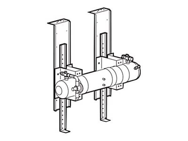 APC InRow - Flooded receiver - 3.2 ft