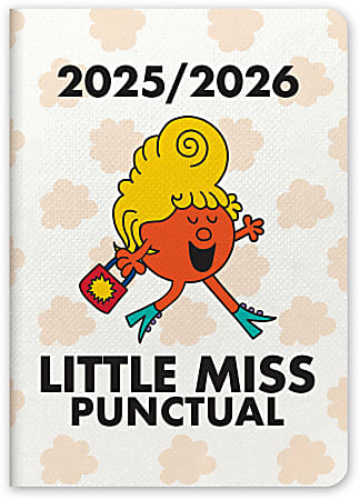 2025-2026 Orange Circle Studio 24-Month Monthly Pocket Planner, 6-1/2" x 4-5/8", Little Miss Punctual, January To December