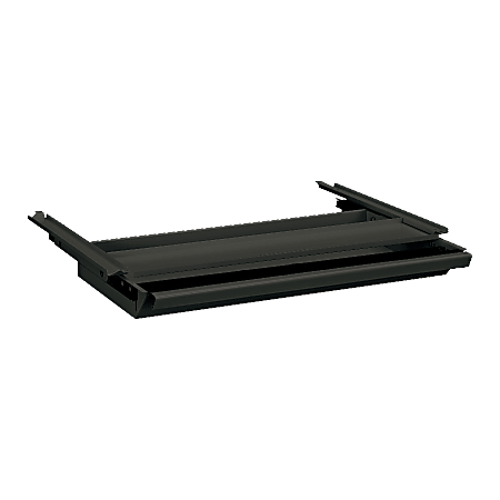 HON®38000 Center Drawer, For Double-Pedestal Desk, Charcoal