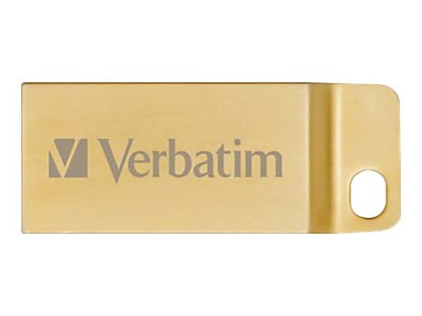 Verbatim Metal Executive - USB flash drive - 64 GB - USB 3.0 - gold