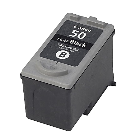 Canon® PG-50 ChromaLife 100 Black High-Yield Ink Cartridge, 0616B002AA