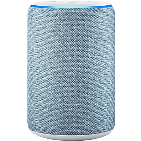 Amazon Echo (3rd Generation) Bluetooth Smart Speaker - Alexa Supported - Twilight Blue - 360° Circle Sound, Dolby Audio - Wireless LAN