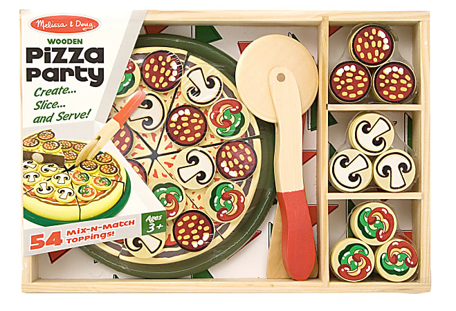 Melissa & doug hotsell pizza