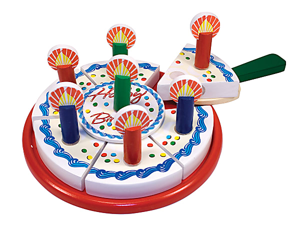 Melissa & Doug 34-Piece Birthday Party Playset