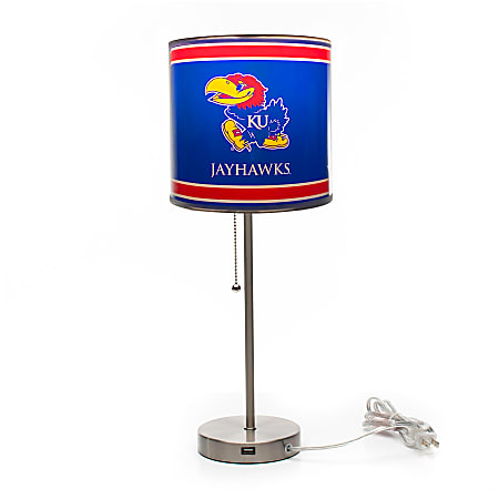 Imperial NCAA Table Lamp, 19"H, University Of Kansas