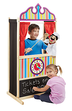 Melissa and doug puppet theater online