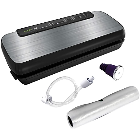 NutriChef Vacuum Sealer PKVS20STS - For Food, Kitchen