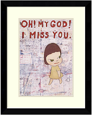 OH! MY GOD！ I MISS YOU. YOSHITOMO NARA Yoshitomo Nara. OH! MY GOD! I MISS YOU.. (2001) | MoMA