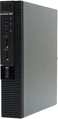 Dell Optiplex 3020 MICRO Refurbished Desktop PC Intel Core i5 4570T 8GB  Memory 256GB Solid State Drive Windows 10 Pro - Office Depot