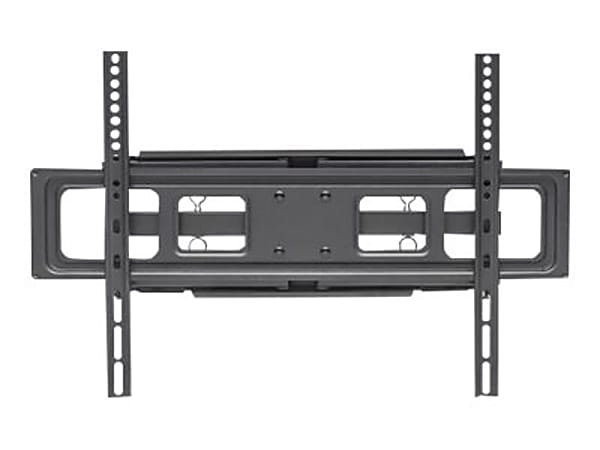 Manhattan Universal Basic LCD Full-Motion Wall Mount - Holds One 37" to 70" Flat-Panel or Curved TV up to 88 lbs.; Adjustment Options to Tilt, Swivel and Level; Black