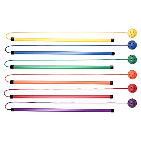 Twirljump Baton Set 6st Ast Office Depot