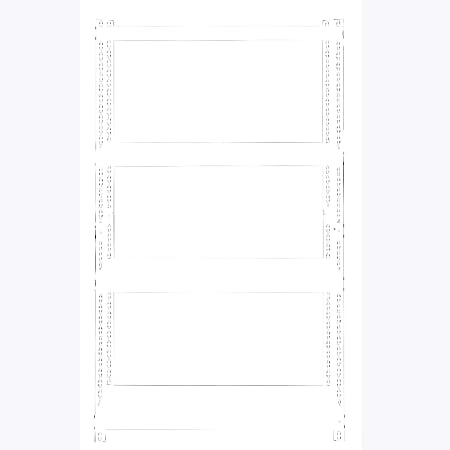 Lorell Iron Horse 2300 lb Capacity Riveted Shelving - 4 Shelf(ves) - 60