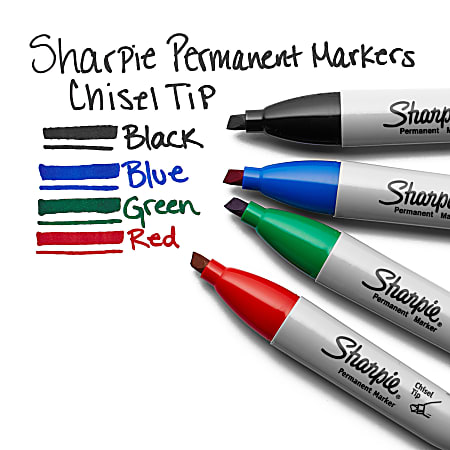 Sharpie Peel Off China Markers Red Non toxic Pack of 12 - Office Depot
